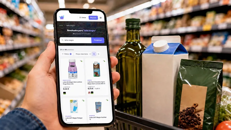 Artigo sobre comparação de preços com a Preti App