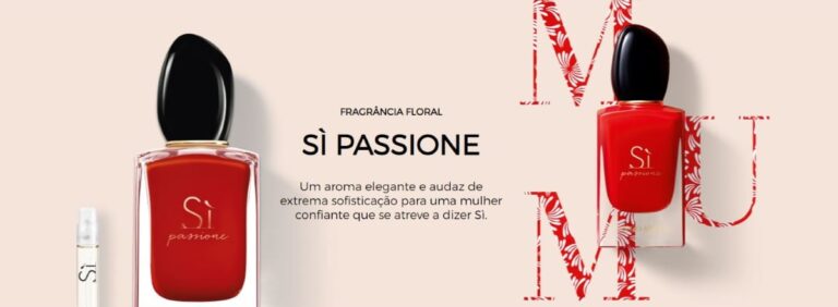 Amostra Grátis: Fragrância Sí Passione de Giorgio Armani