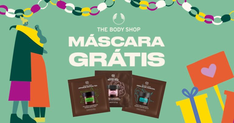 Amostra Grátis: The Body Shop – Máscaras de cuidado facial