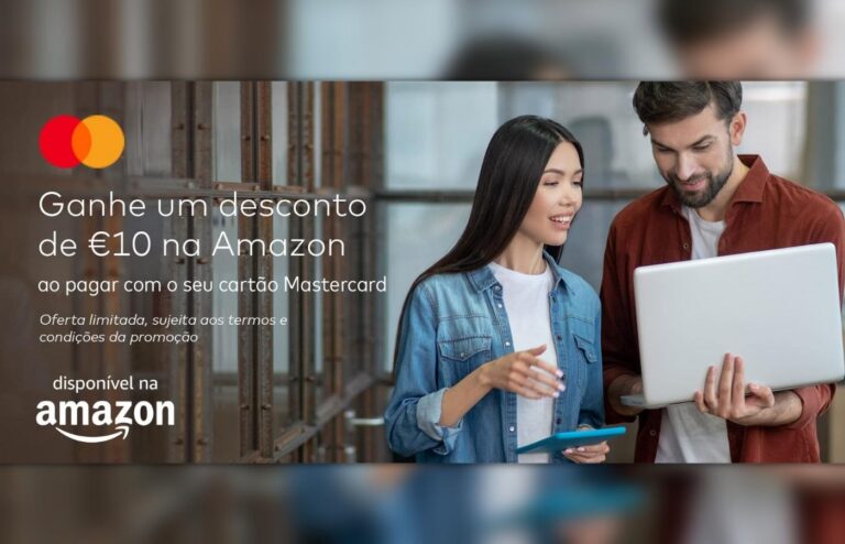 Oportunidade: 10€ de desconto imediato na Amazon