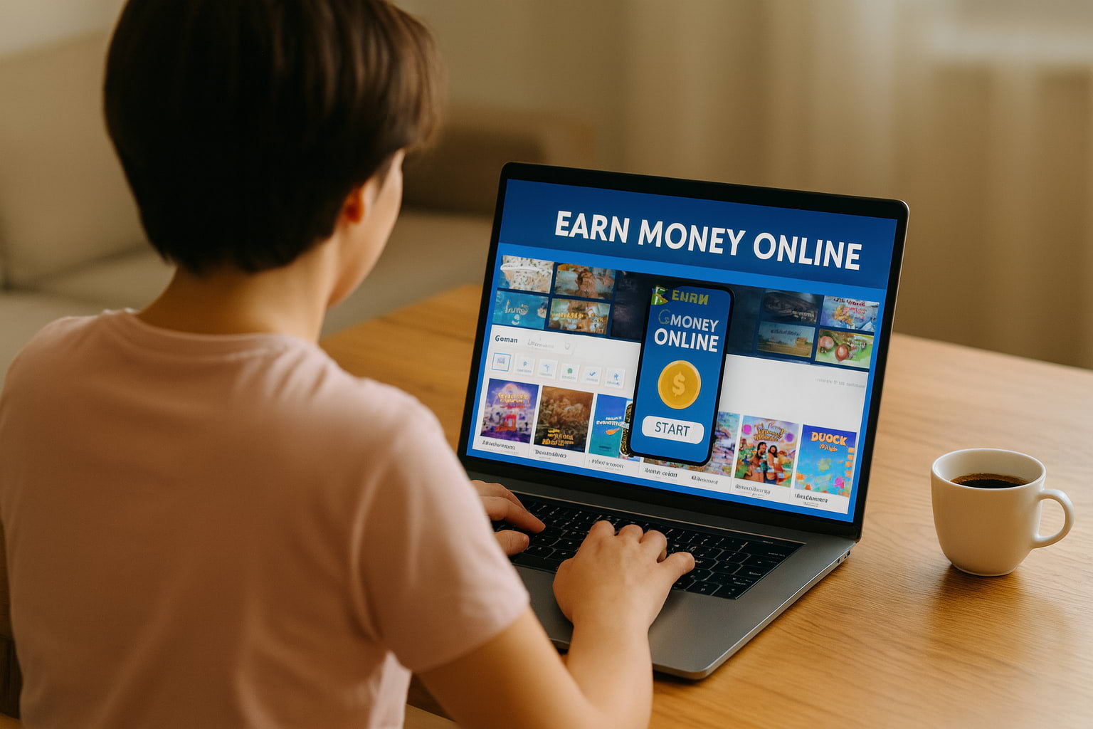 Ganhar dinheiro online
