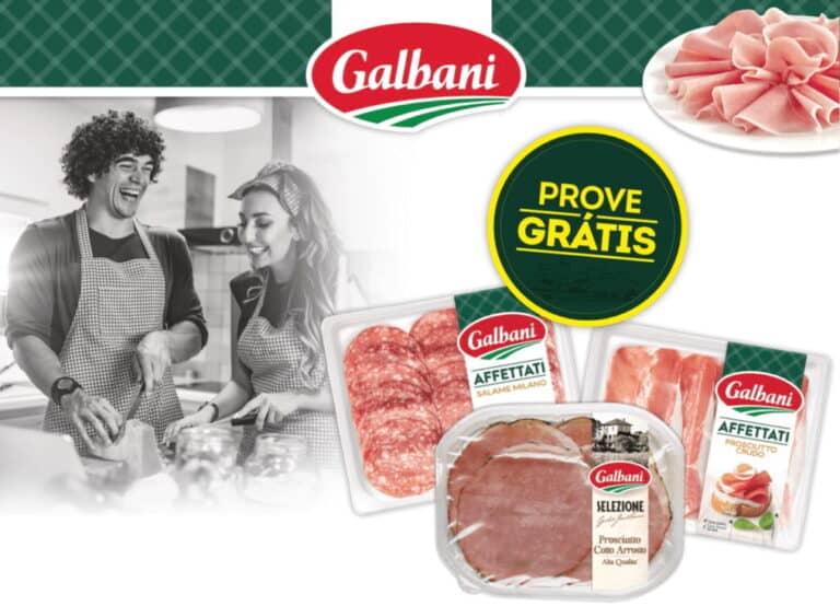 Experimente Grátis: Produtos da marca Galbani