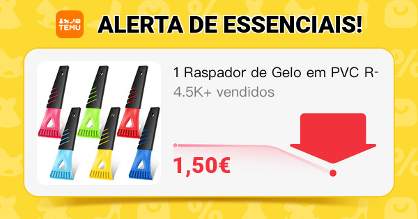 Raspador de Gelo do Para-Brisas Barato - TEMU