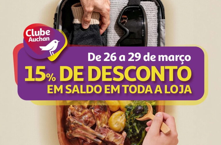 Auchan - Desconto de 15%