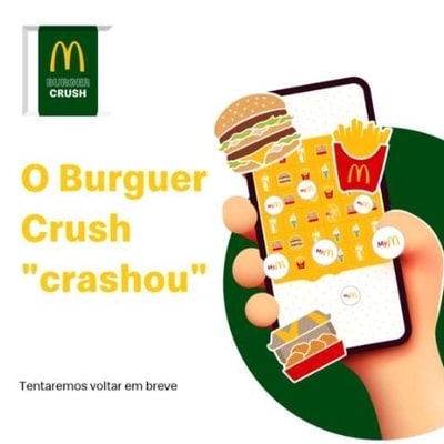 Burger Crush crashou