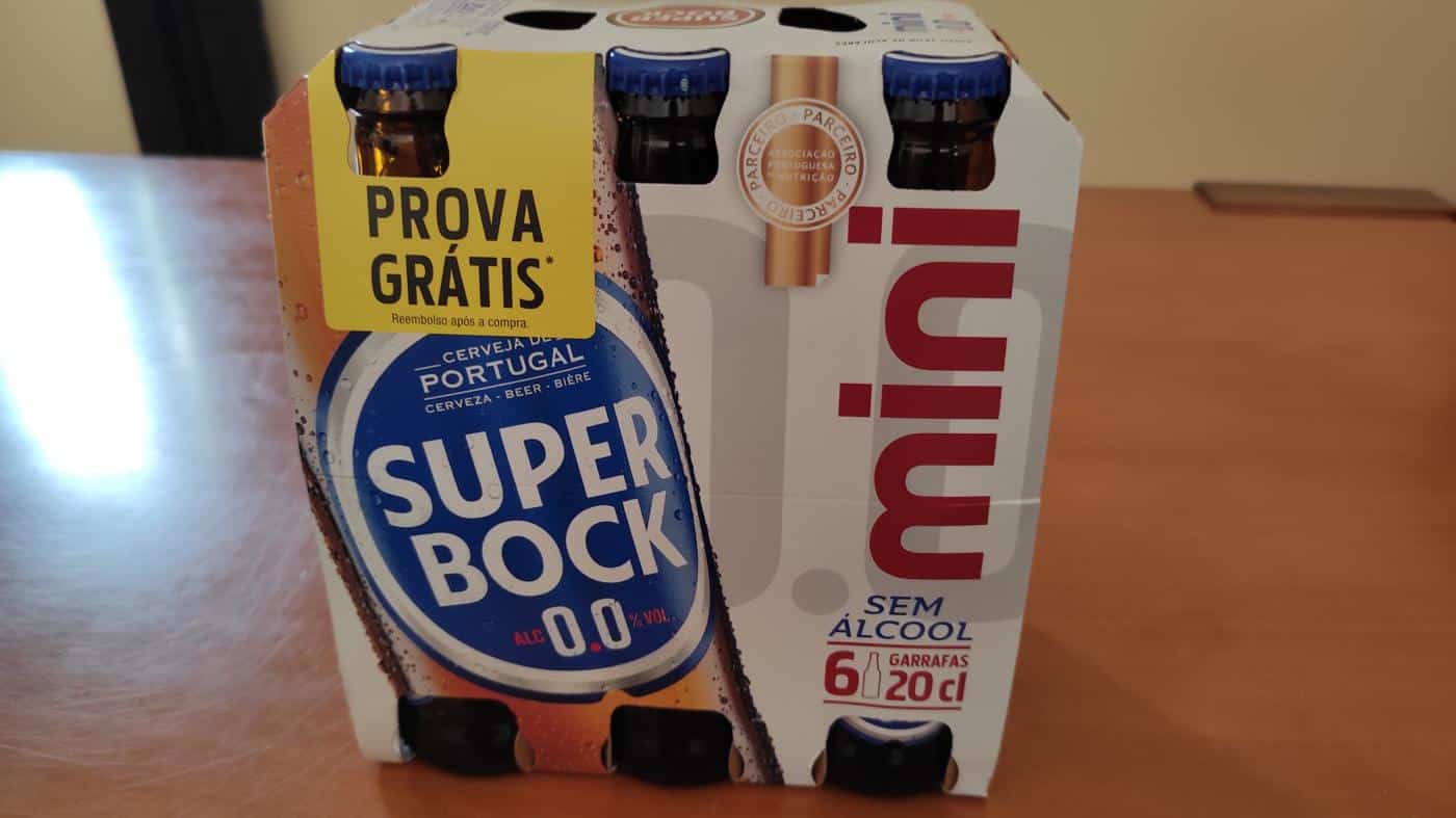 Prova Grátis - Cerveja Super Bock sem Álcool