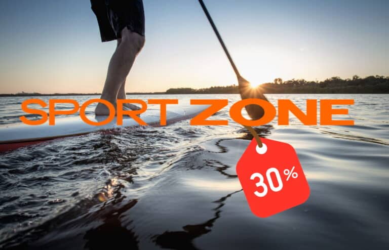 Sport Zone: Descontos até 30% em Produtos de Paddle Surf
