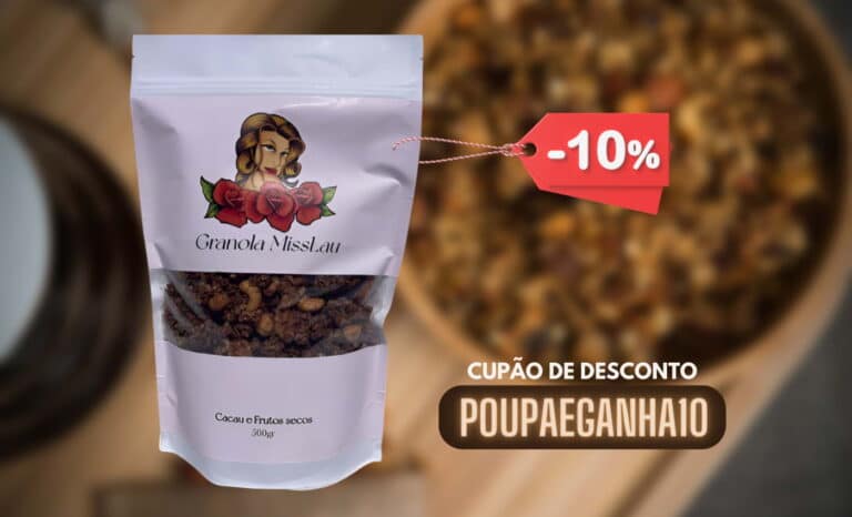 MissLau - Desconto de 10% em granola