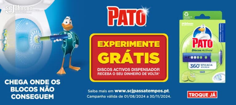 Grátis - Dispensador Pato Discos Ativos