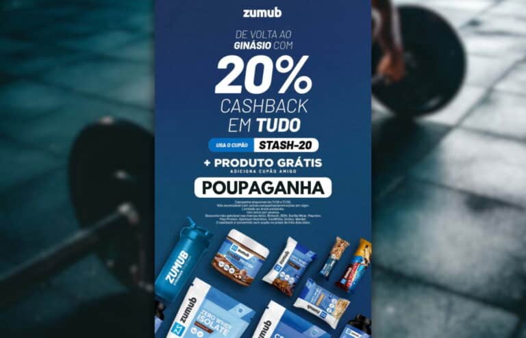 Oportunidade Zumub: Reembolso de 20%