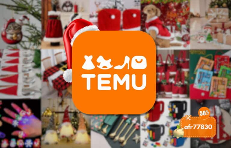 Um Natal mais baratinho… com a ajuda da TEMU!