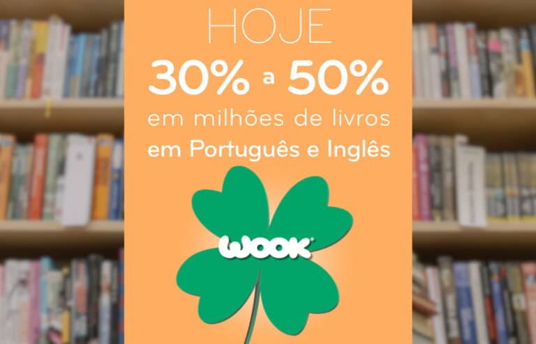 Wook: 30% a 50% de desconto em milhões de livros