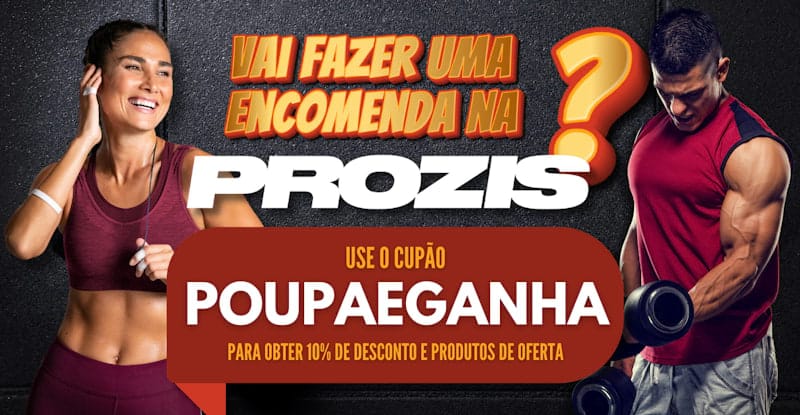 Cupão Prozis - POUPAEGANHA