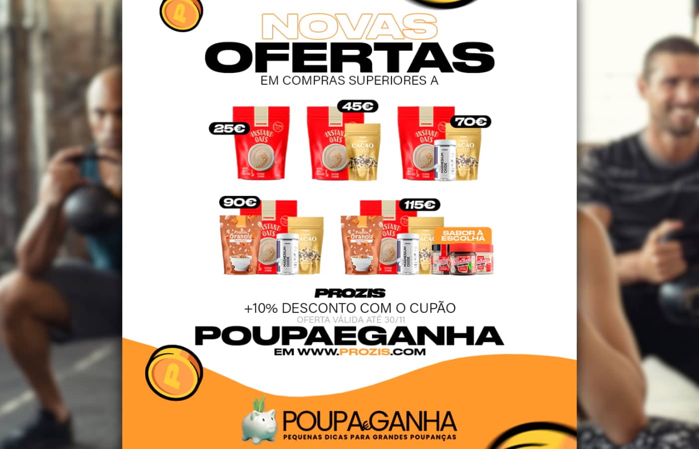 Prozis - Ofertas de Novembro de 2024