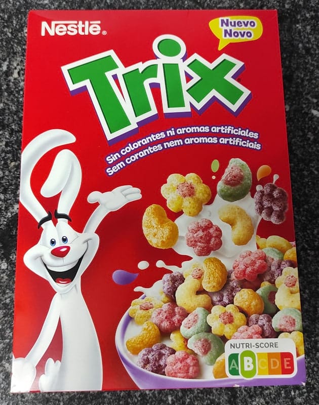 Cereais Trix