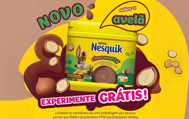 Experimente Grátis - Nesquik Choconutty