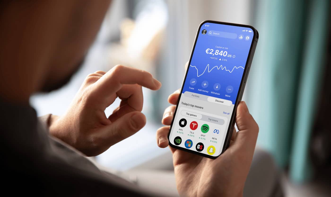 Investir com a app da Revolut