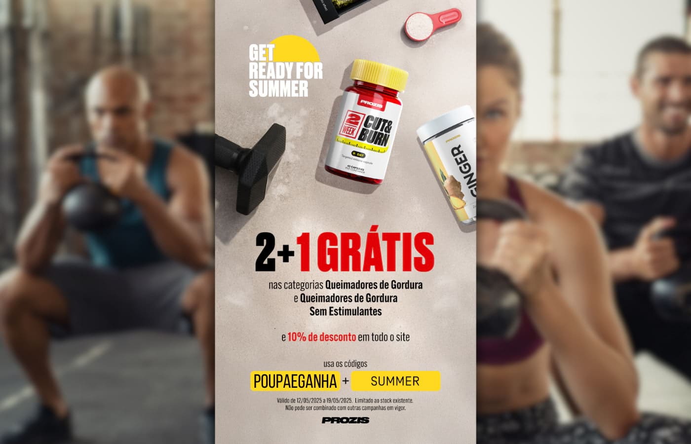 Prozis - Campanha Get Ready For Summer