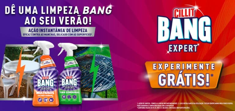 Experimente Grátis - Cillit Bang