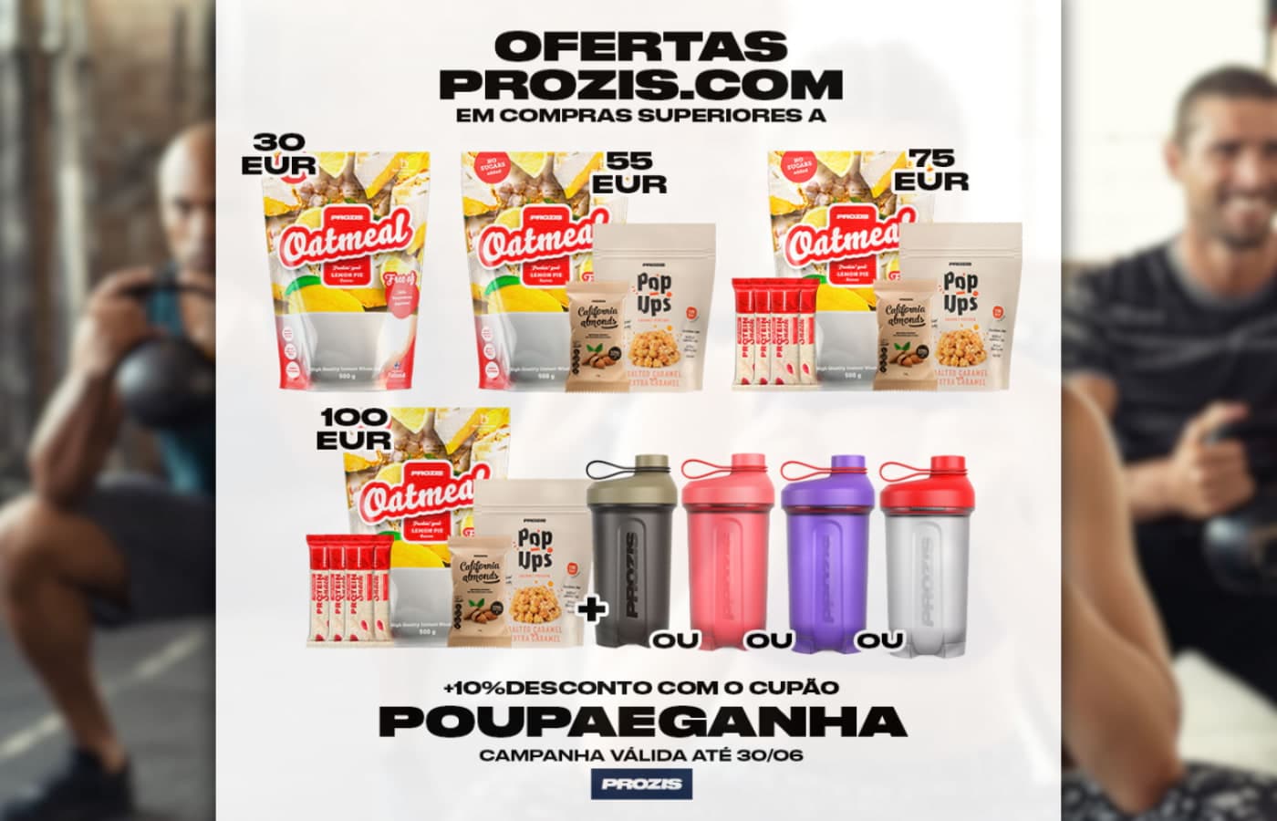 Prozis - Ofertas de Junho de 2025