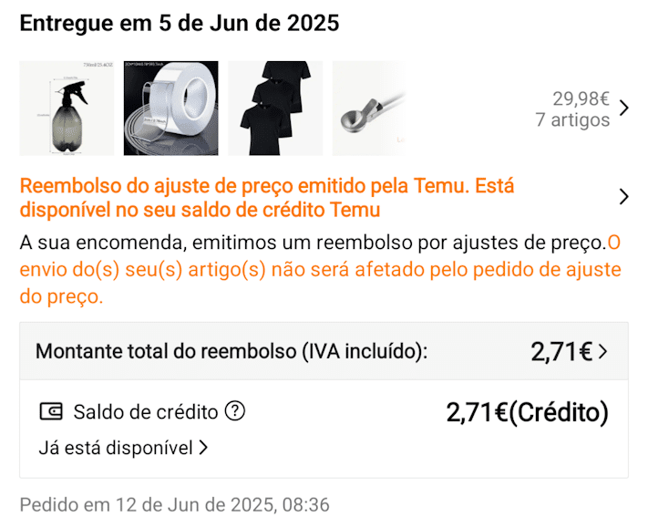 Este botão "secreto" na TEMU pode devolver-lhe dezenas de euros