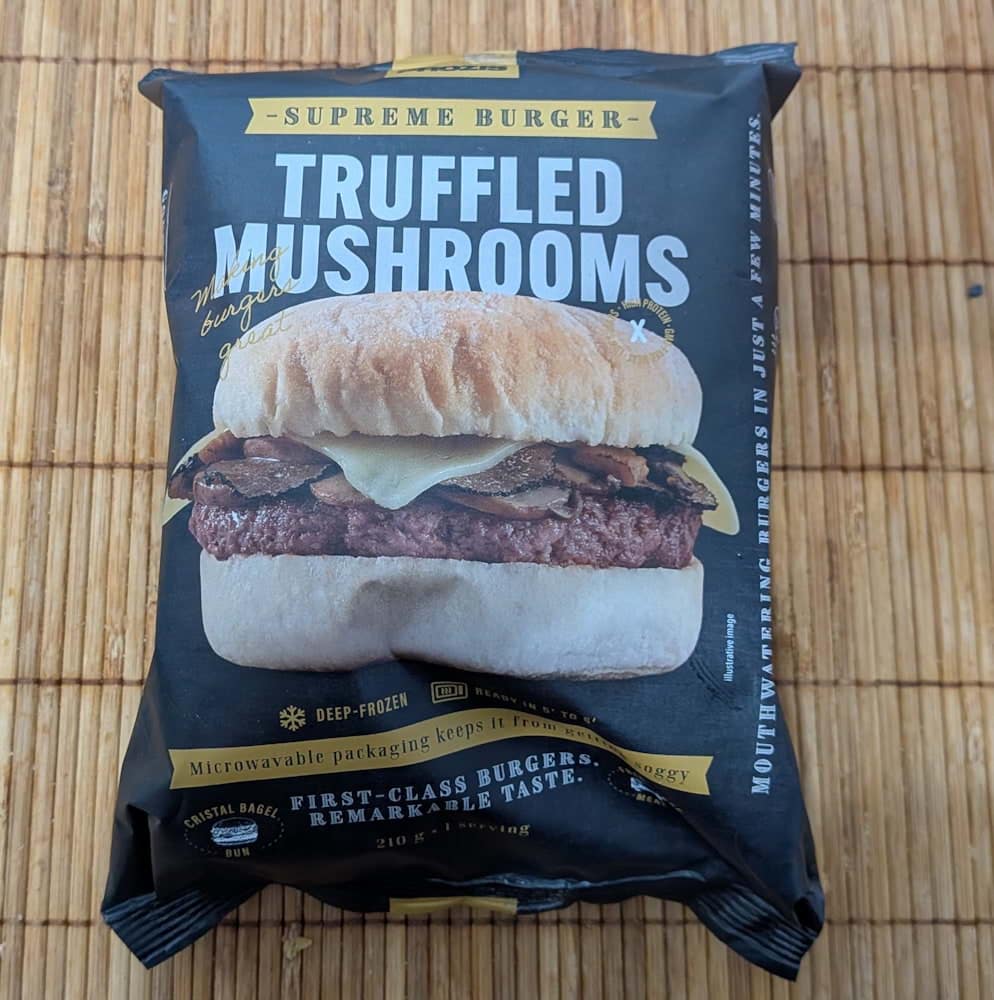 Supreme Burger com Cogumelos Trufados da Prozis
