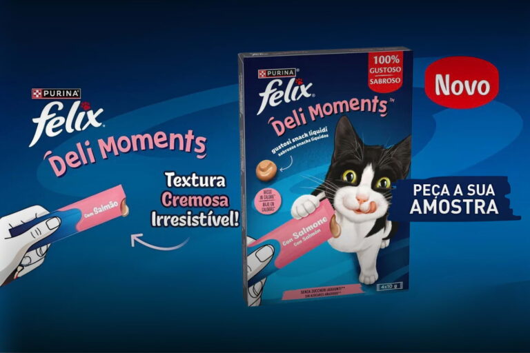 Amostra Grátis - Snacks para gato Felix Deli Moments