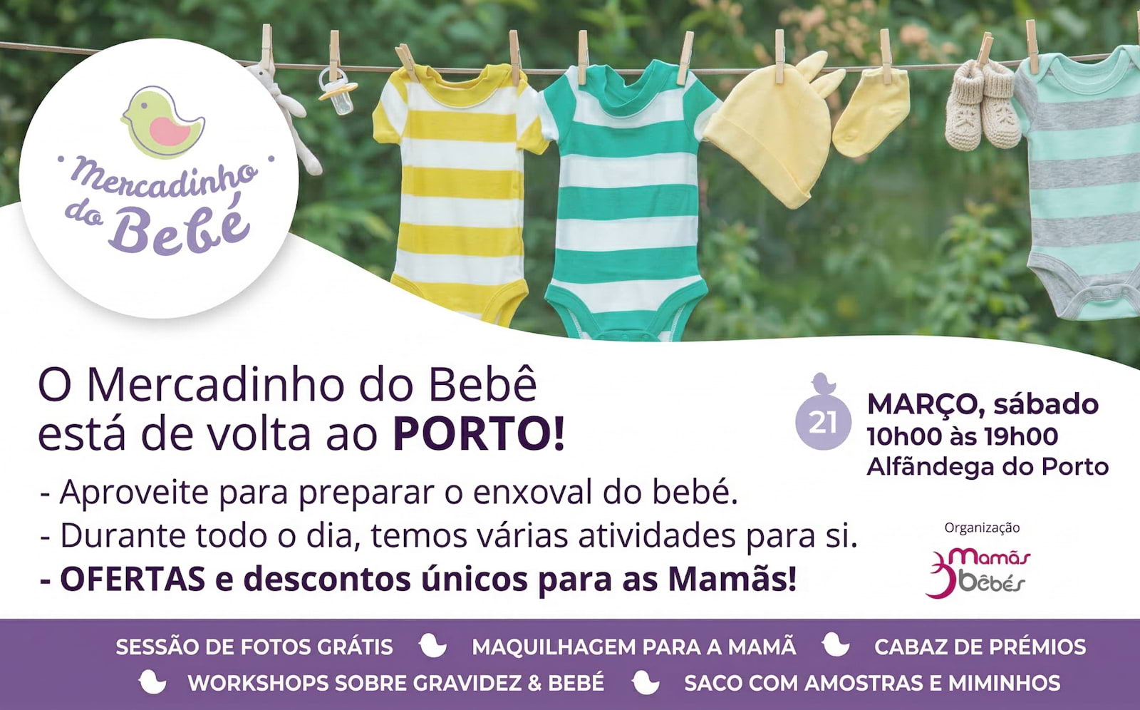 Mercadinho do Bebé - 2026