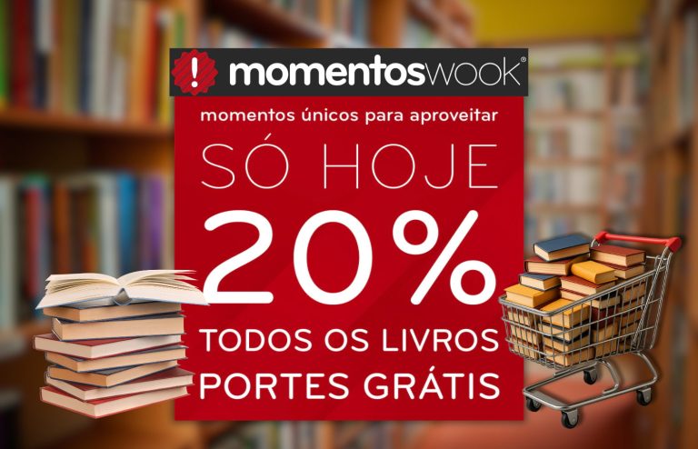 Wook - 20% desconto em livros