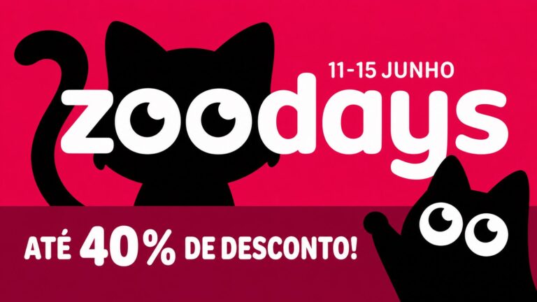 ZOODAYS Zooplus com descontos até 40%