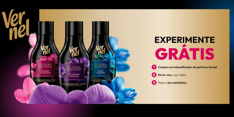 Experimente Grátis - Intensificador de perfume Vernel