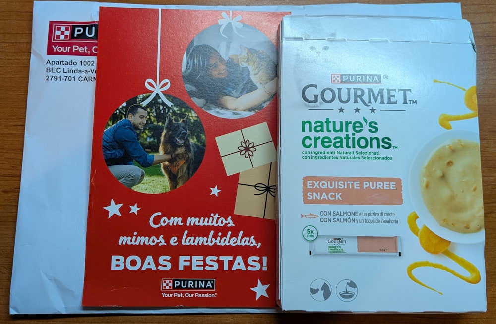 Amostra Grátis Purina - Oferta de Natal