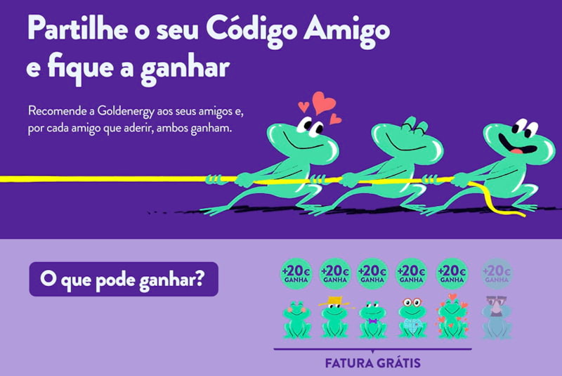 Goldenergy - Código Amigo