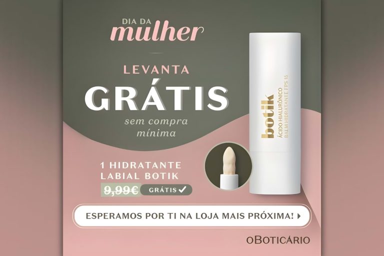 O Boticário - Oferta do Dia da Mulher 2026
