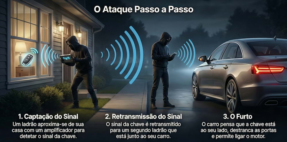 Como funciona o Relay Attack