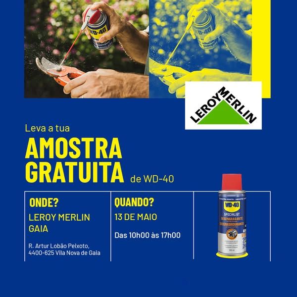 Amostra Gratuita WD-40