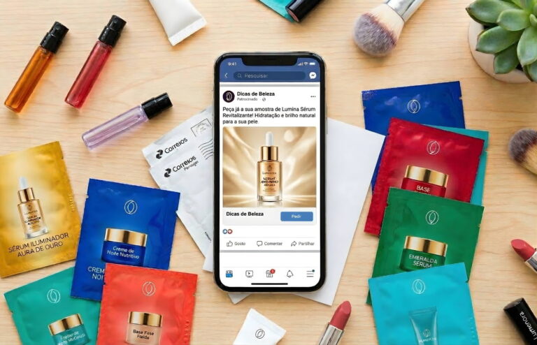 Como descobrir anúncios de amostras gratuitas no Facebook