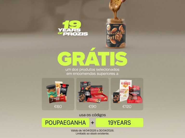 Campanha de Aniversário Prozis