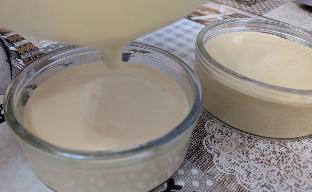 Prozis - Preparação do Crème Brûlée Proteico