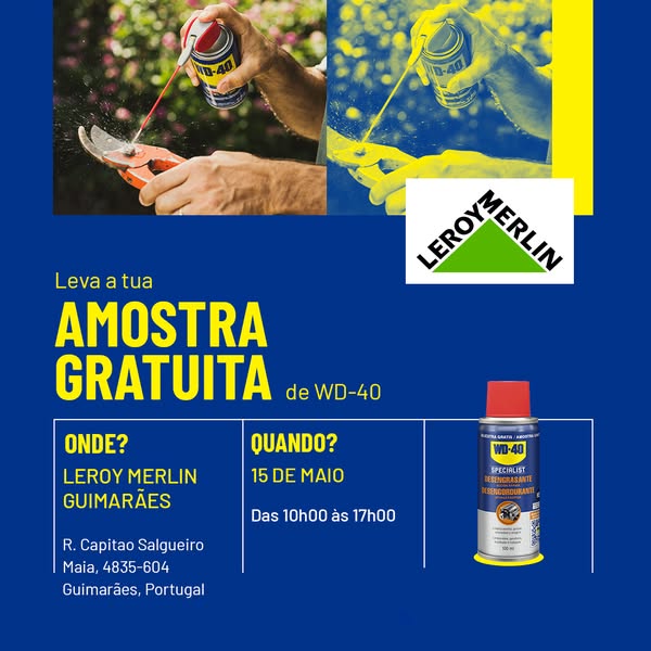 Amostra Gratuita WD-40