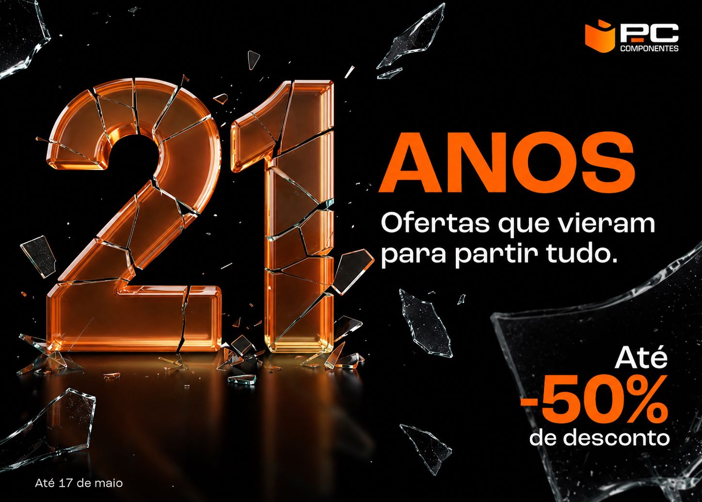 Campanha de aniversário PcComponentes 2026