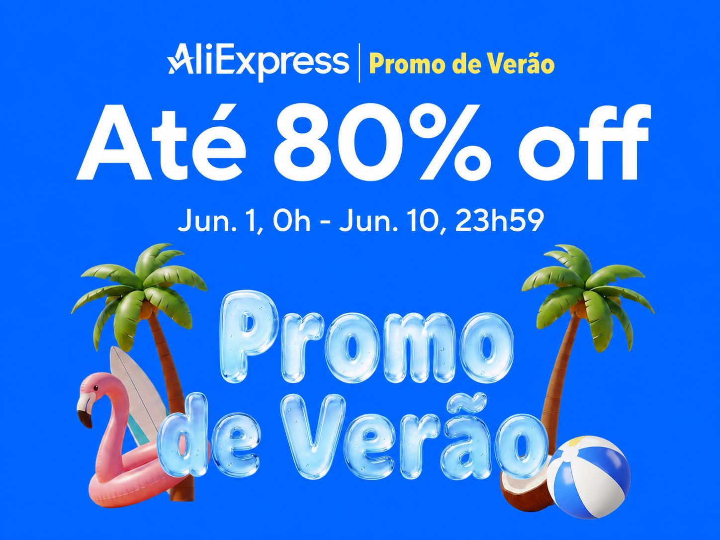 Saldos de Verão na AliExpress