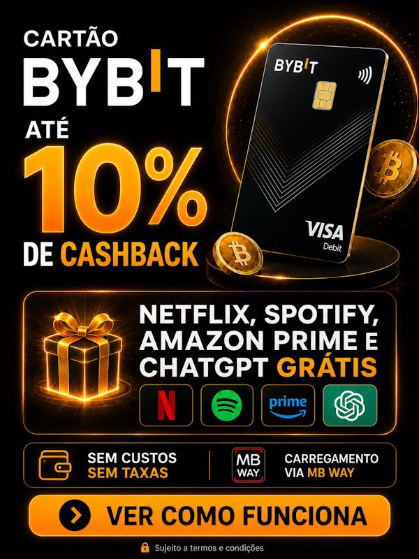 Benefícios do cartão Bybit