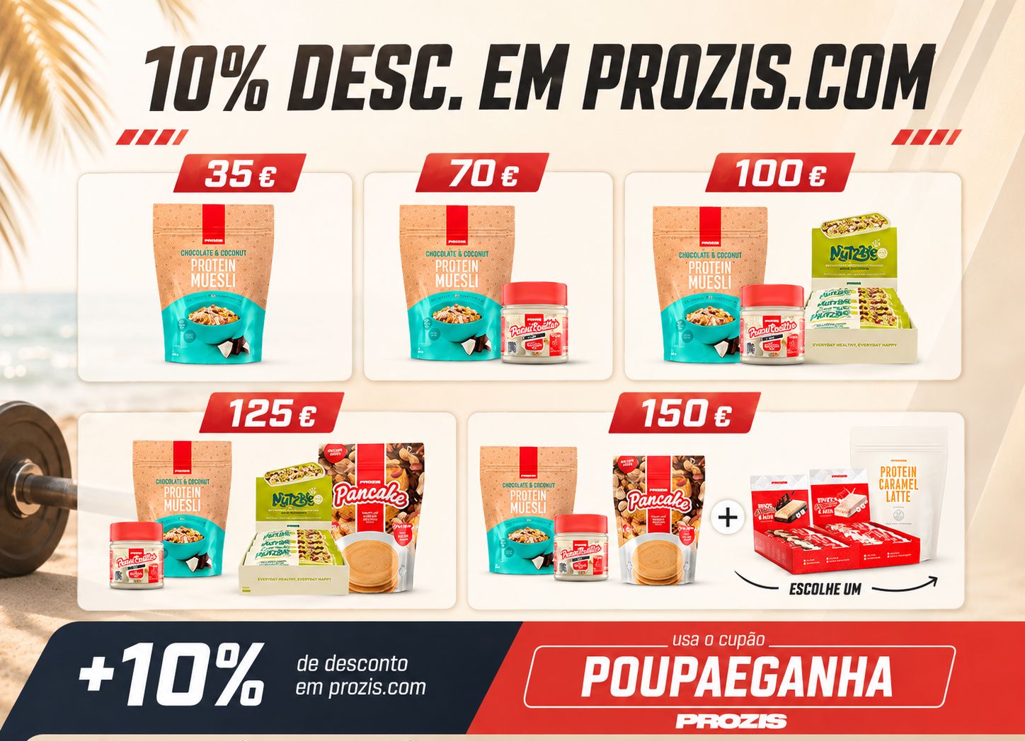 Prozis - Ofertas de Julho de 2026