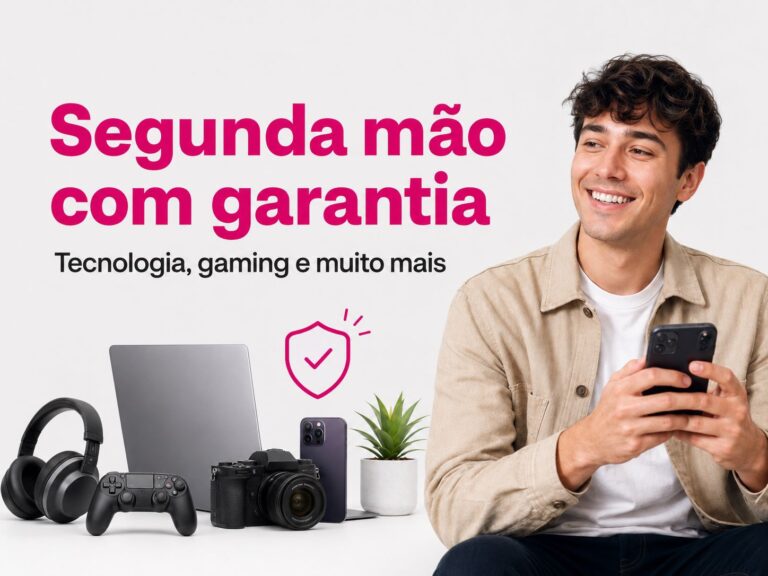 Tecnologia em segunda mão com garantia