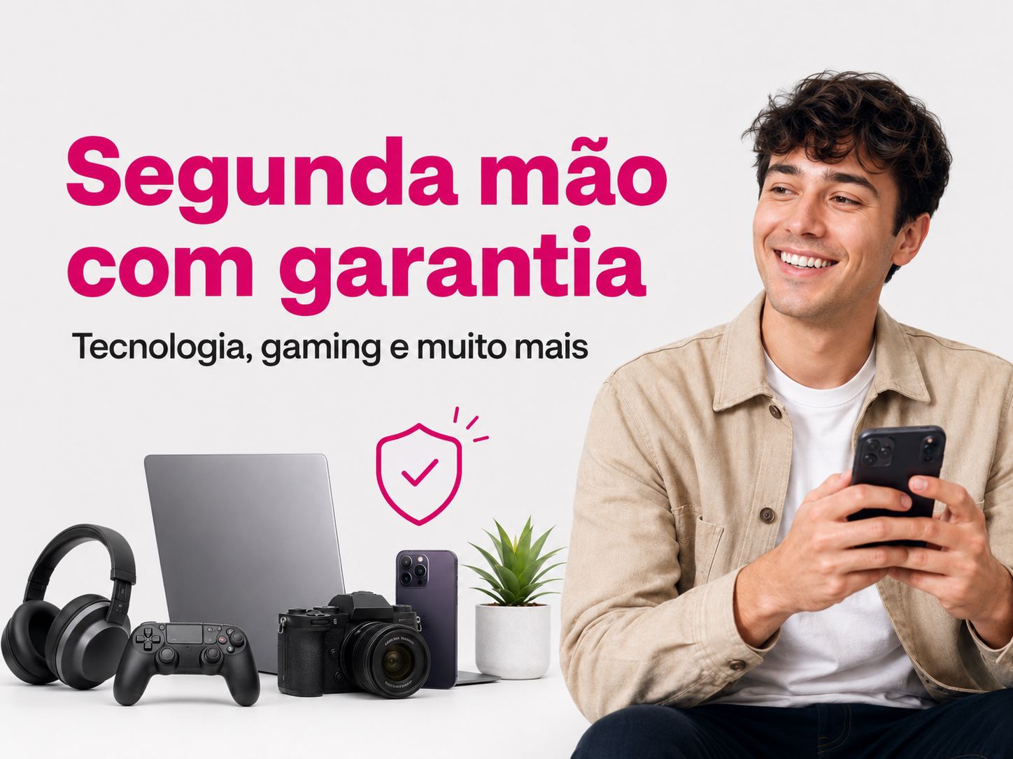 Tecnologia em segunda mão com garantia