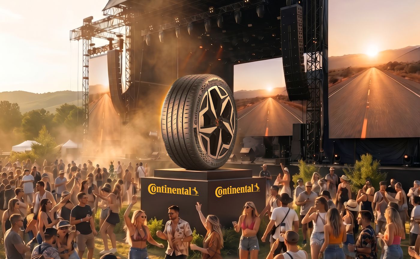 Campanha da Continental - oferta de vouchers na compra de pneus