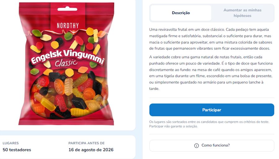 Gomas de Fruta - Opinagora