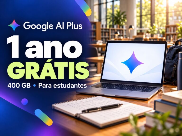 Google AI Plus grátis durante um ano para estudantes
