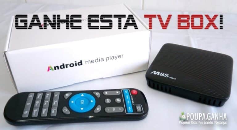 Passatempo Poupa e Ganha: Ganhe uma TV Box Android